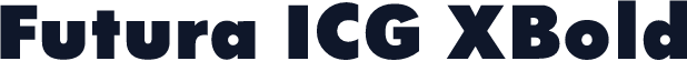 Futura ICG XBold