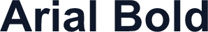 Arial Bold
