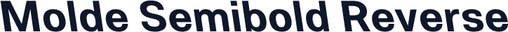 Molde Semibold Reverse