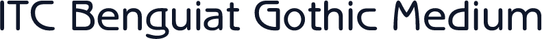 ITC Benguiat Gothic Medium