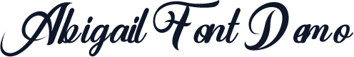 Abigail Font Demo