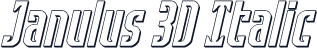 Janulus 3D Italic