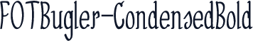 FOTBugler-CondensedBold