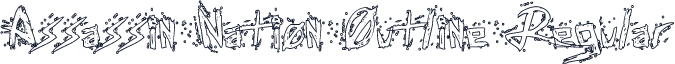 Assassin Nation Outline Regular