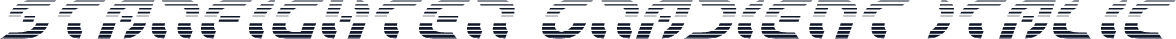 Starfighter Gradient Italic