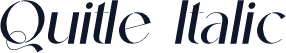 Quitle Italic