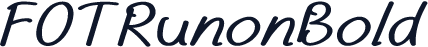 FOTRunonBold