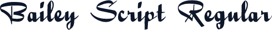 Bailey Script Regular