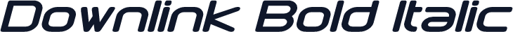 Downlink Bold Italic