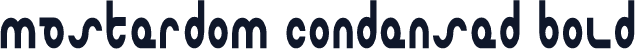 Masterdom Condensed Bold
