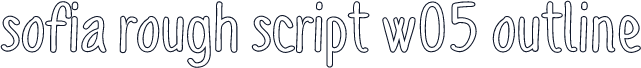 Sofia Rough Script W05 Outline