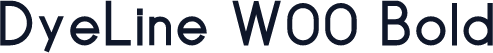 DyeLine W00 Bold