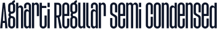 Agharti Regular Semi Condensed