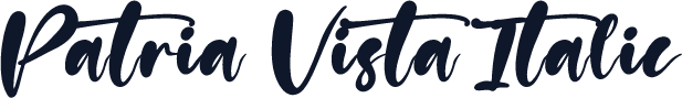 Patria Vista Italic