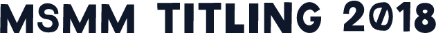 MSMM Titling 2018