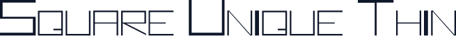 Square Unique Thin