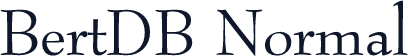 BertDB Normal