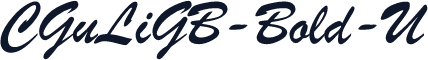 CGuLiGB-Bold-U