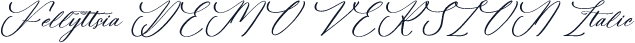 Fellyttsia DEMO VERSION Italic