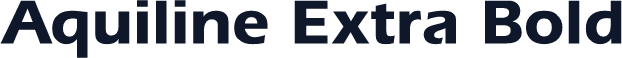 Aquiline Extra Bold