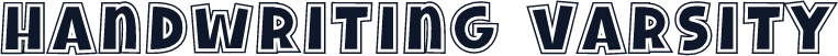 Handwriting Varsity