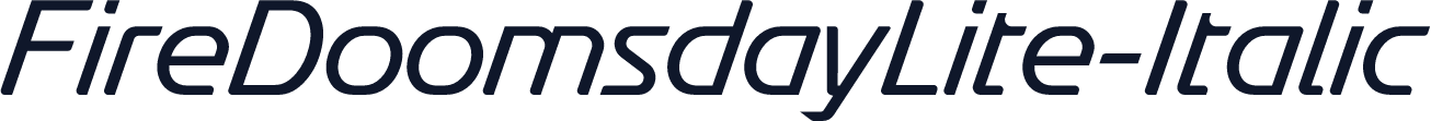 FireDoomsdayLite-Italic