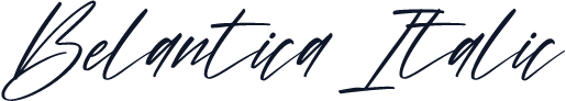 Belantica Italic