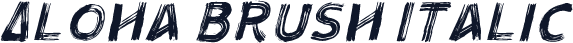 Aloha Brush Italic