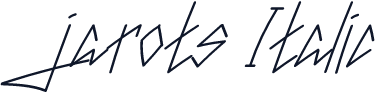 jarots Italic