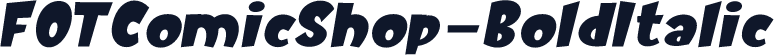 FOTComicShop-BoldItalic
