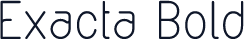 Exacta Bold