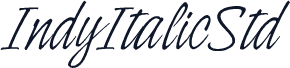IndyItalicStd