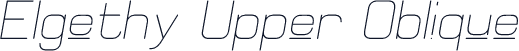 Elgethy Upper Oblique