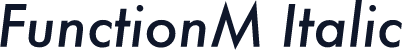 FunctionM Italic