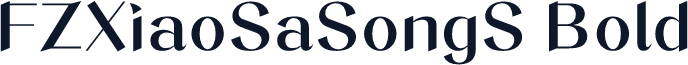 FZXiaoSaSongS Bold