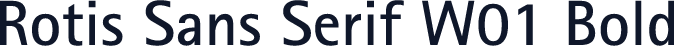 Rotis Sans Serif W01 Bold