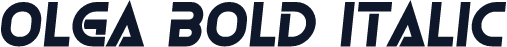 Olga Bold Italic