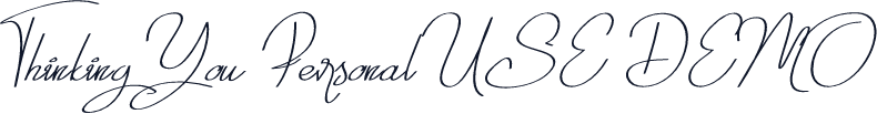Thinking You Personal USE DEMO