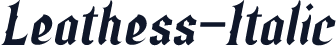 Leathess-Italic