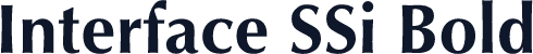 Interface SSi Bold