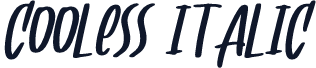 Cooless italic