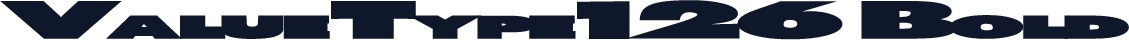 ValueType126 Bold