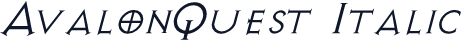 AvalonQuest Italic