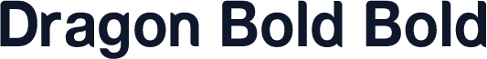 Dragon Bold Bold