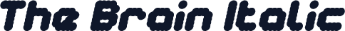 The Brain Italic