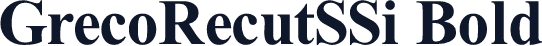 GrecoRecutSSi Bold