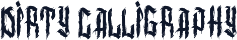 dirty calligraphy