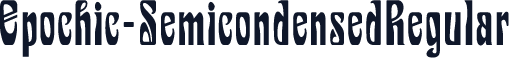 Epochic-SemicondensedRegular