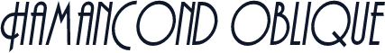 HamanCond Oblique