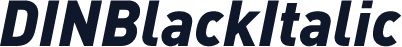 DINBlackItalic